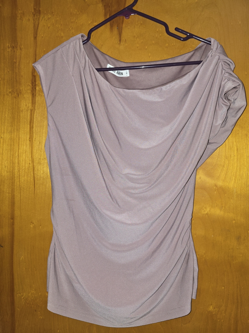 Grace Karin Mauve Shell Top